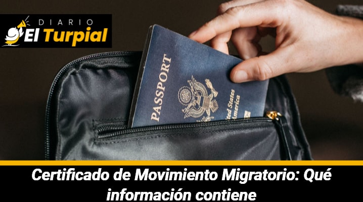 Certificado de Movimiento Migratorio: Qué información contiene